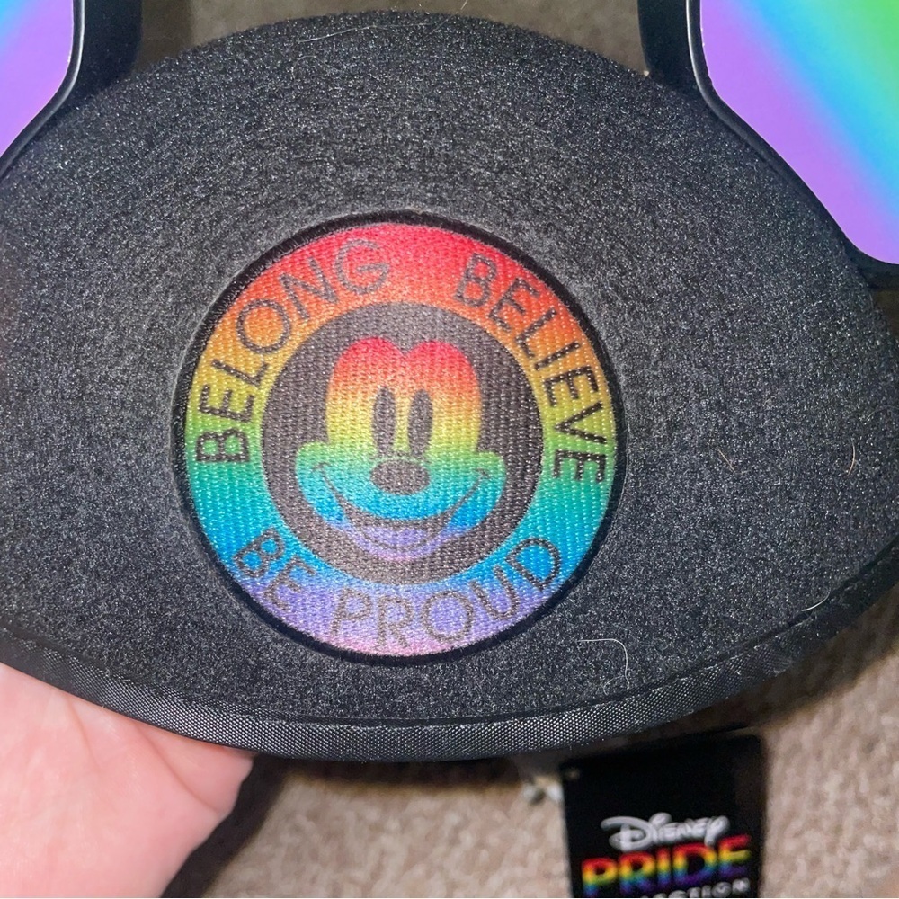 Disney Parks Pride Collection Mickey Mouse Ear Hat Adult New with Tag - Picture 4 of 6